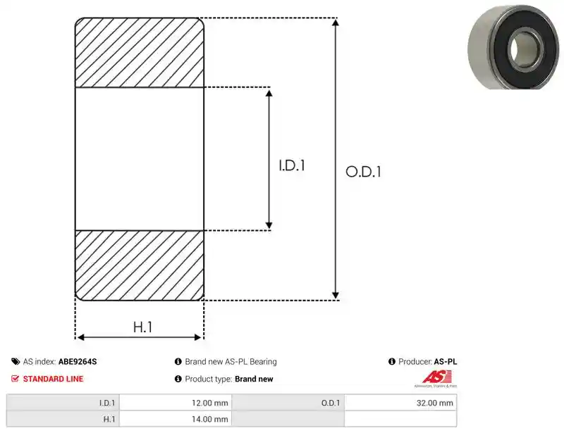 AS-PL ABE9264S