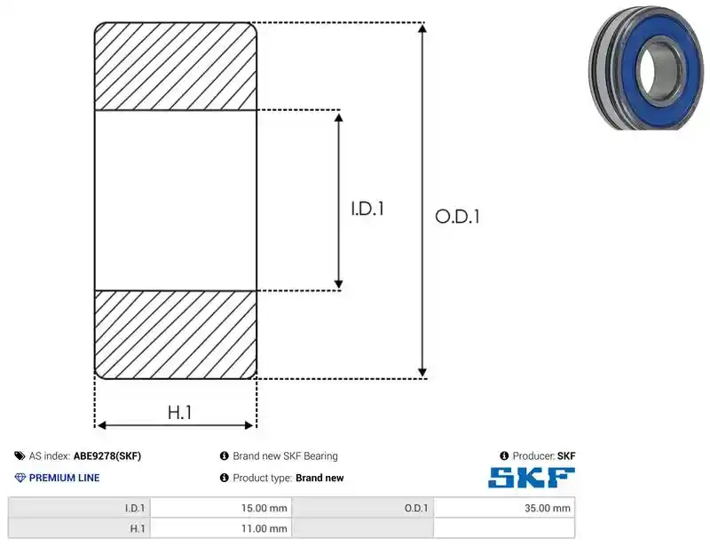 AS-PL ABE9278(SKF)