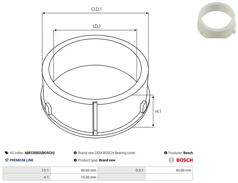 AS-PL ABEC0002(BOSCH)