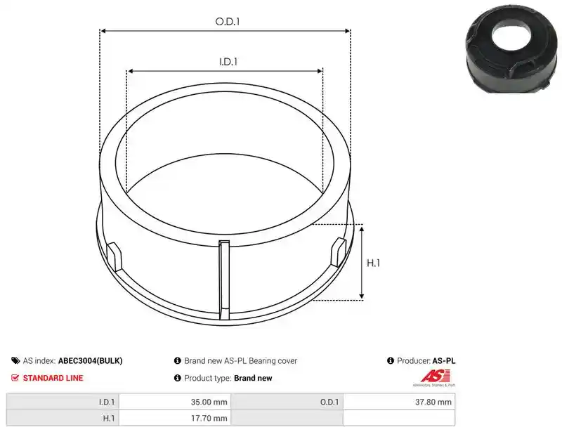 AS-PL ABEC3004(BULK)
