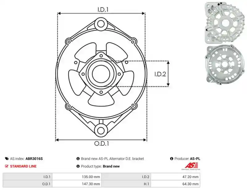 AS-PL ABR3016S