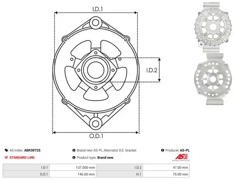 AS-PL ABR3072S