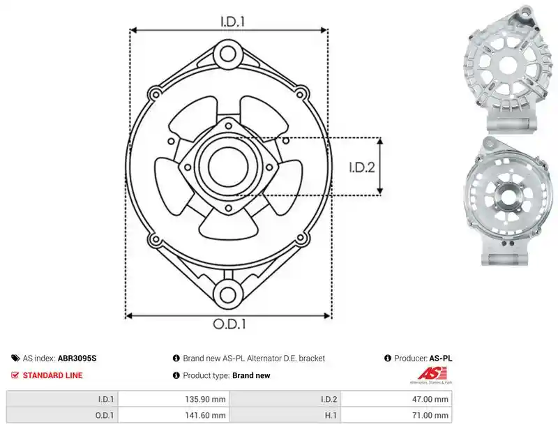 AS-PL ABR3095S
