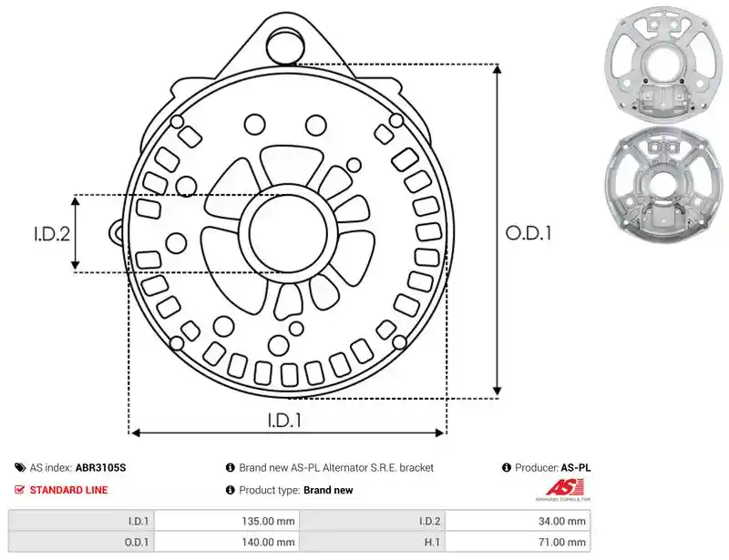 AS-PL ABR3105S