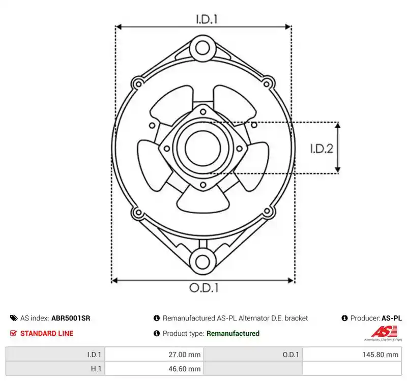 AS-PL ABR5001SR