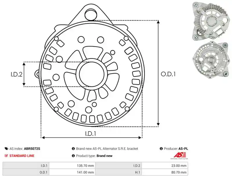 AS-PL ABR5072S