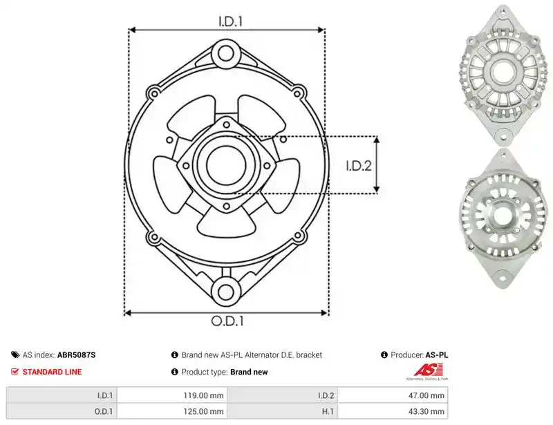 AS-PL ABR5087S