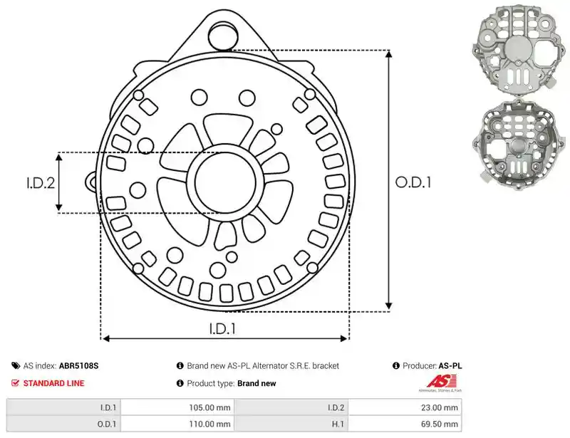 AS-PL ABR5108S