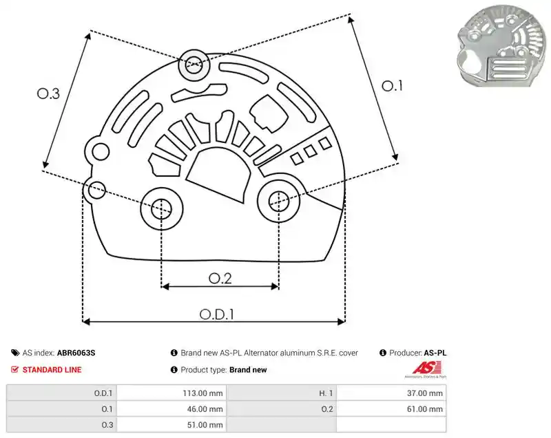 AS-PL ABR6063S