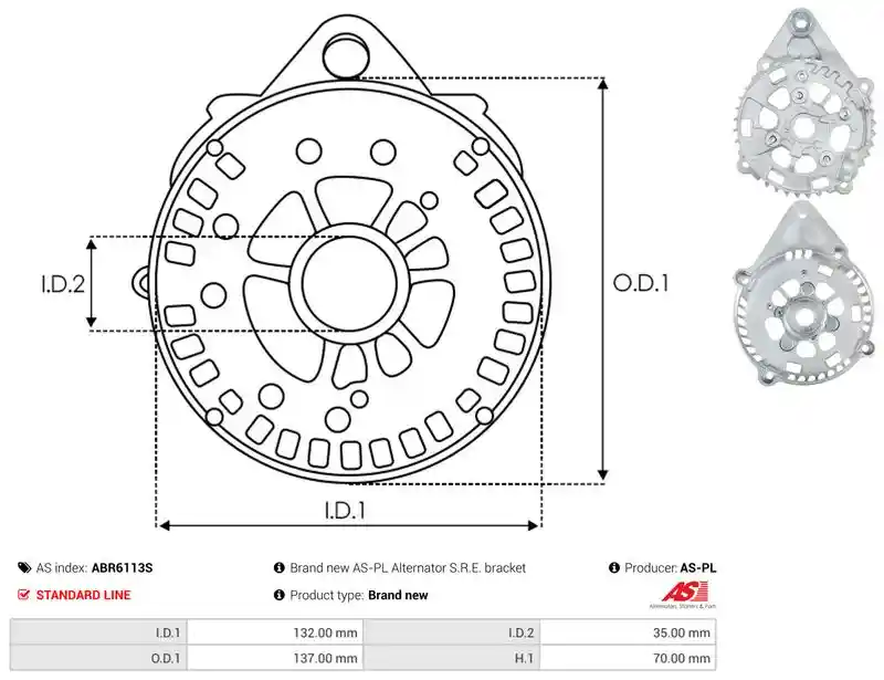 AS-PL ABR6113S