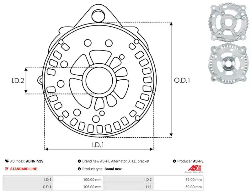 AS-PL ABR6152S