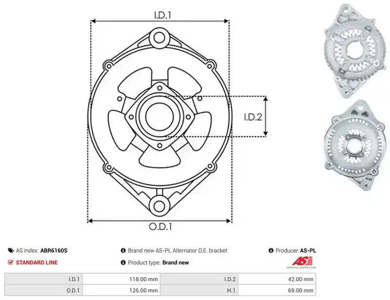 AS-PL ABR6160S