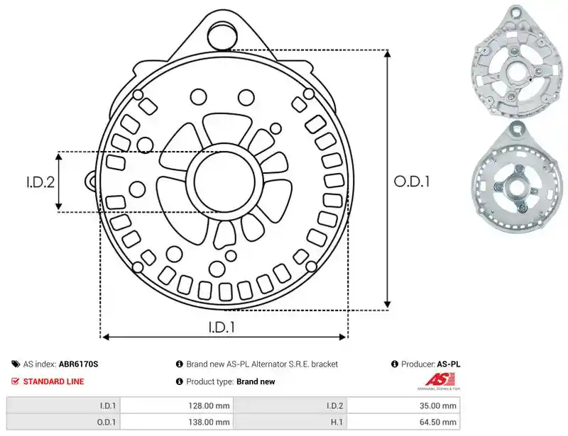AS-PL ABR6170S