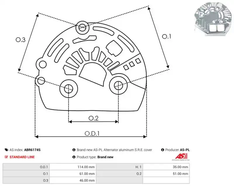 AS-PL ABR6174S