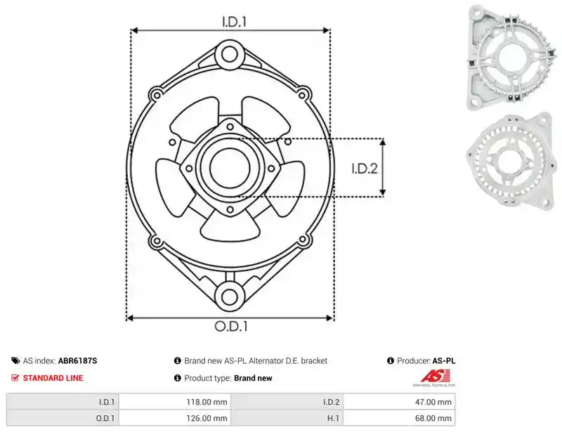 AS-PL ABR6187S