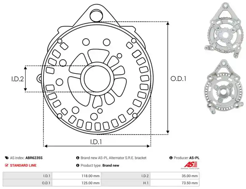 AS-PL ABR6235S