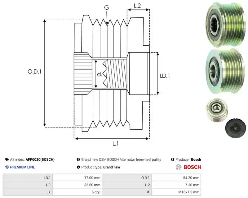 AS-PL AFP0020(BOSCH)