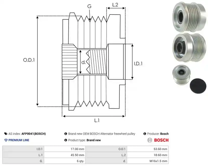 AS-PL AFP0041(BOSCH)
