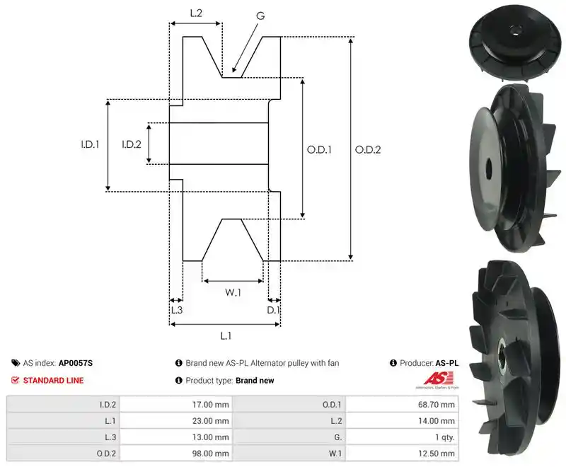 AS-PL AP0057S