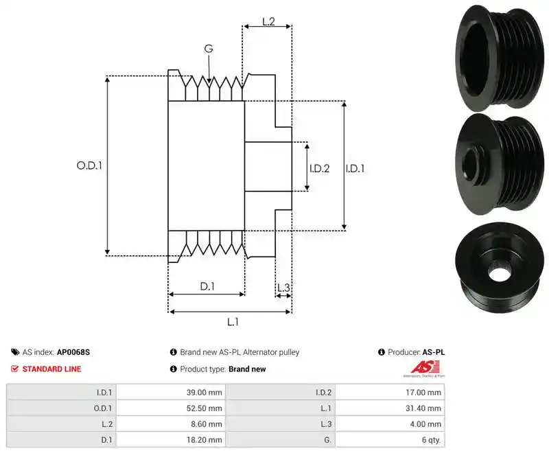 AS-PL AP0068S
