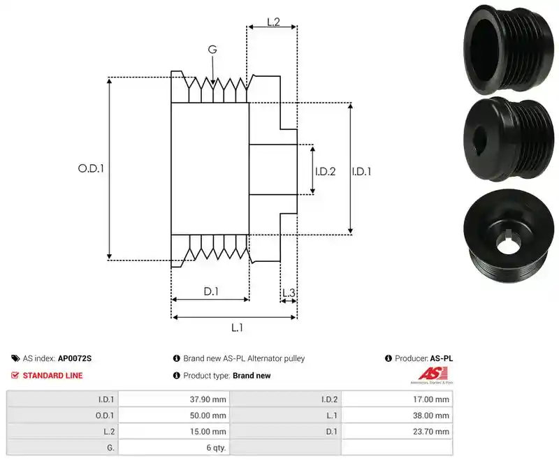 AS-PL AP0072S