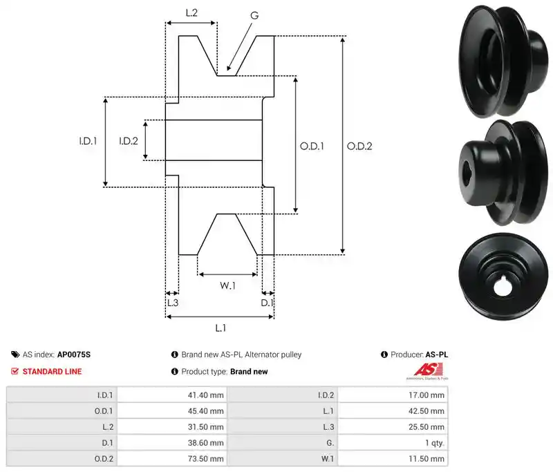 AS-PL AP0075S