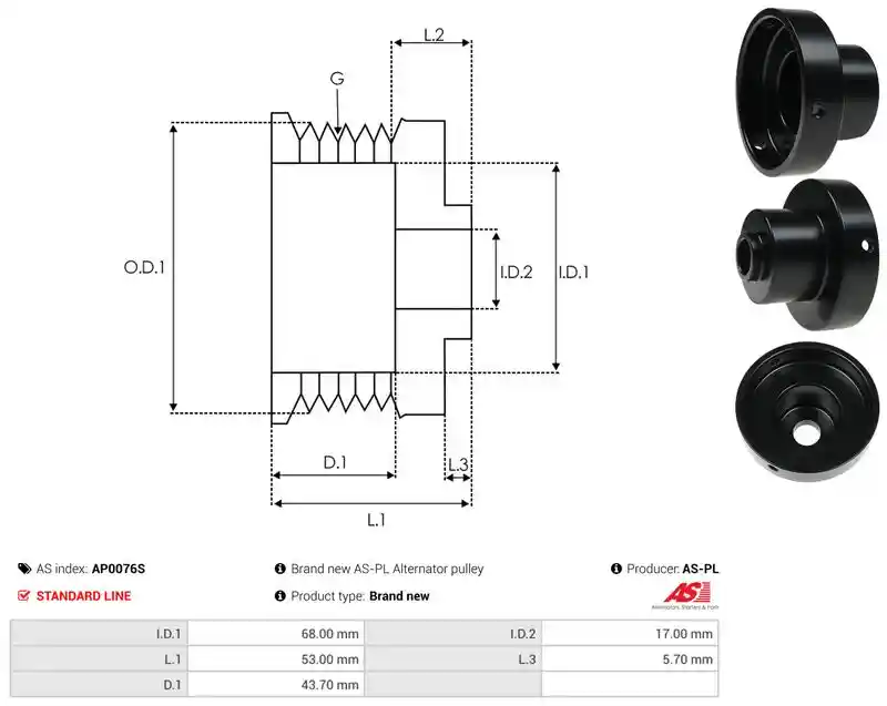 AS-PL AP0076S