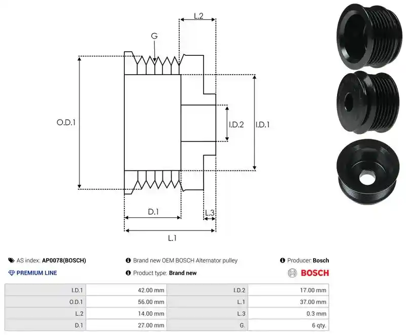 AS-PL AP0078(BOSCH)