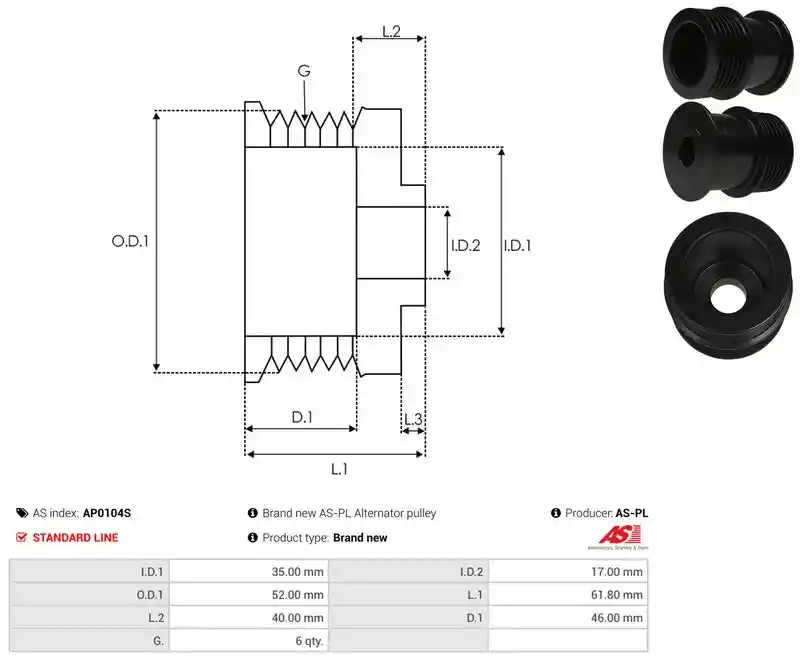 AS-PL AP0104S
