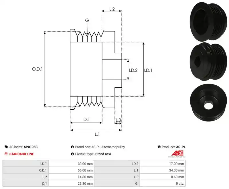 AS-PL AP0105S