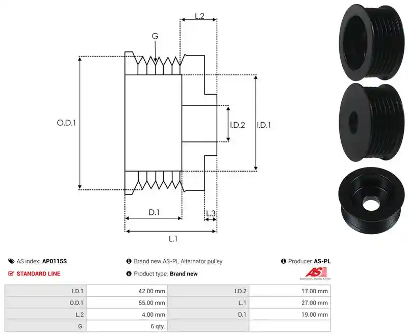 AS-PL AP0115S
