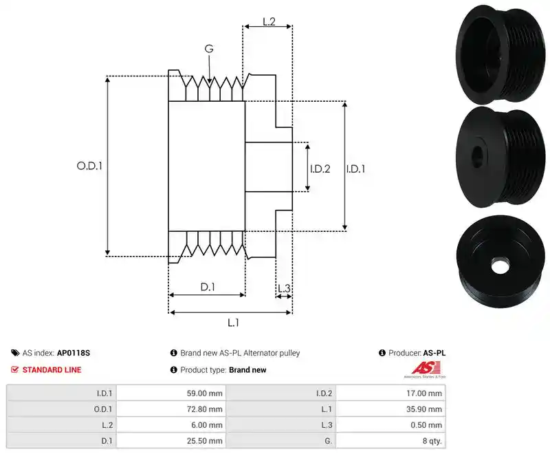AS-PL AP0118S