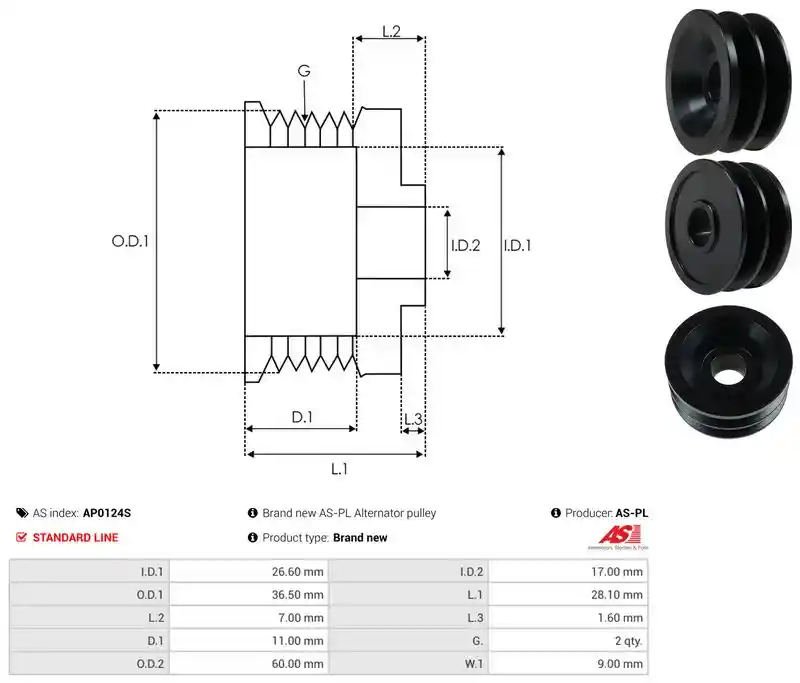 AS-PL AP0124S