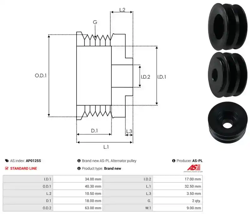 AS-PL AP0125S