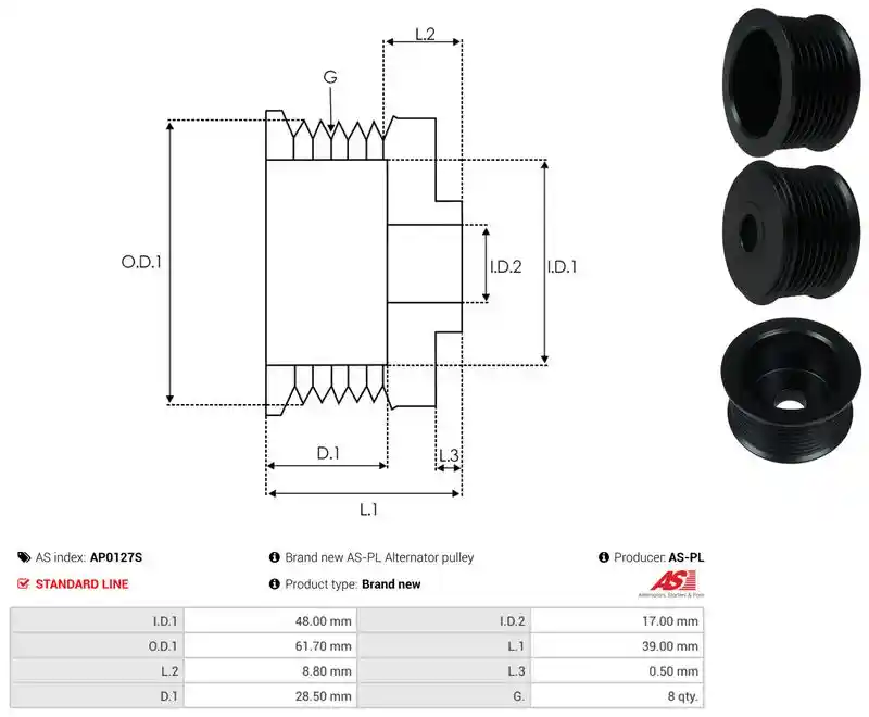 AS-PL AP0127S