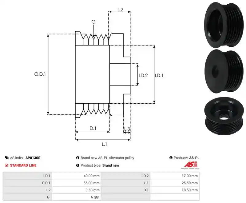 AS-PL AP0136S
