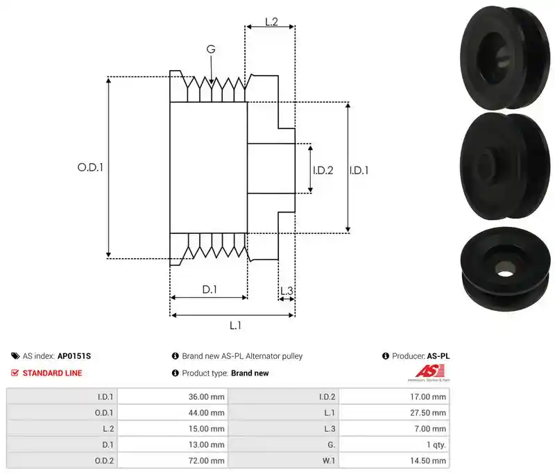 AS-PL AP0151S