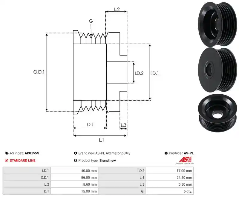 AS-PL AP0155S