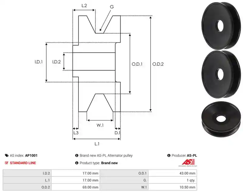 AS-PL AP1001