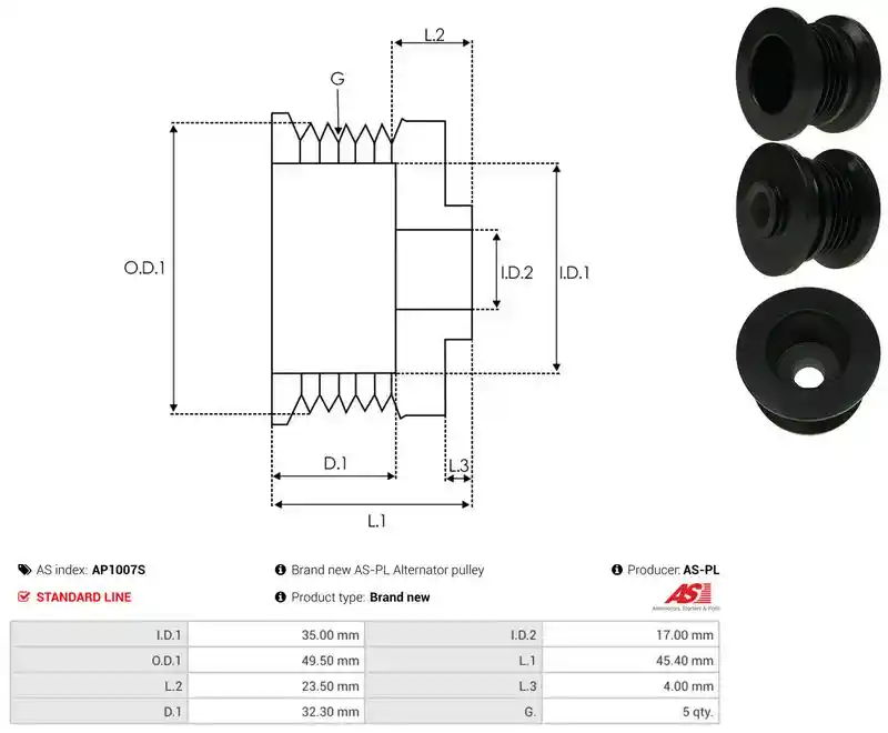 AS-PL AP1007S