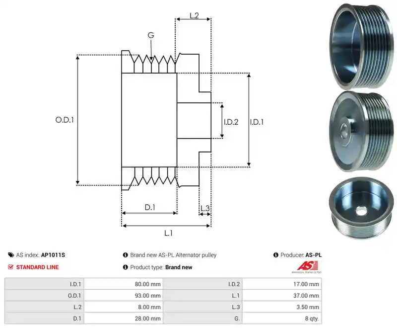 AS-PL AP1011S
