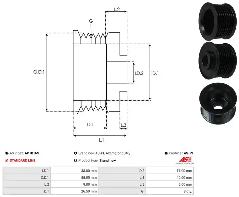 AS-PL AP1016S