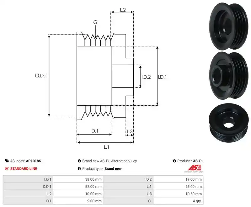 AS-PL AP1018S