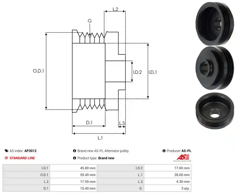 AS-PL AP3012