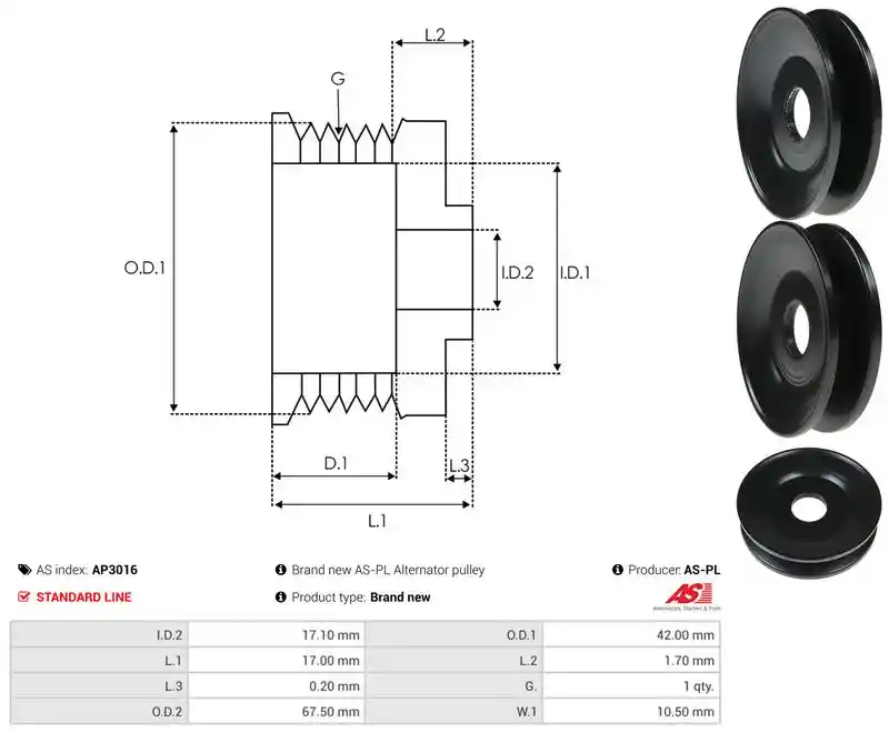 AS-PL AP3016