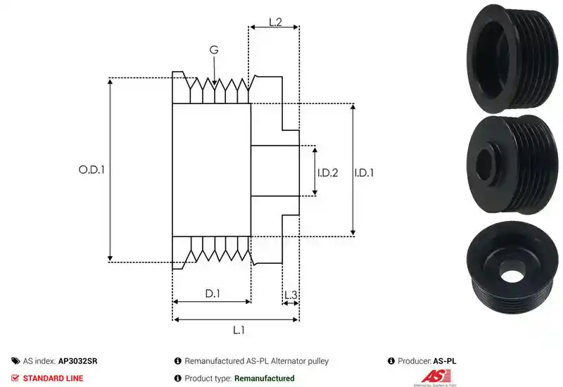 AS-PL AP3032SR