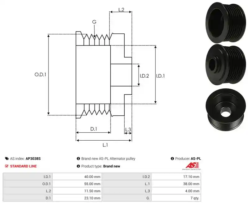 AS-PL AP3038S