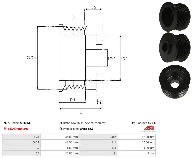 AS-PL AP3043S