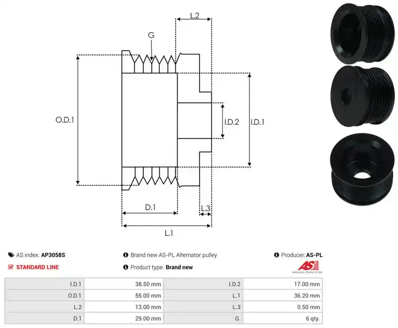 AS-PL AP3058S