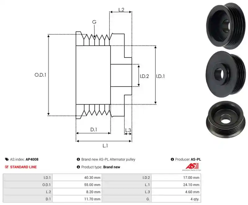 AS-PL AP4008